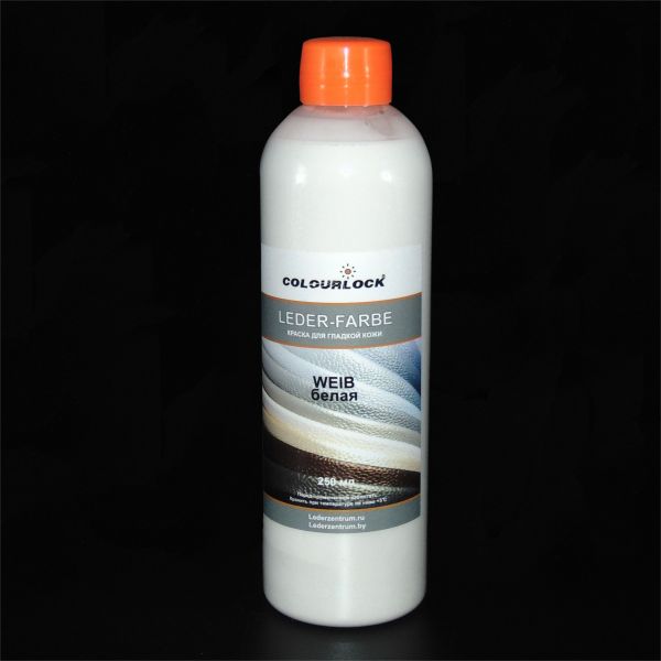 Colourlock LederFarbe Weiß - Краска для кожи (Белая) 250 мл.