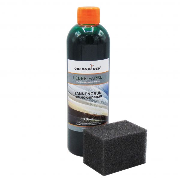 Colourlock LederFarbe Tannengrün - Краска для кожи (Темно-зеленая) 250 мл.